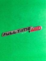 โลโก้ FULL TIME4WD ขนาด 16.6x2.6 cm. ติดFORTUNER