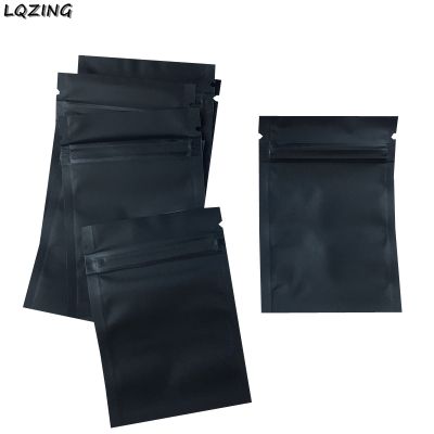 【CC】 Matte Foil Ziplock Jewelry Small Thicker Packing Pouches Reusable Pochette Lock Sack
