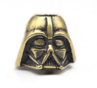 ลูกปัด ลูกปัดทองเหลือง (Darth Veder) Vintage EDC Retro Paracord Beads Brass, Knife Bead paracord, DIY