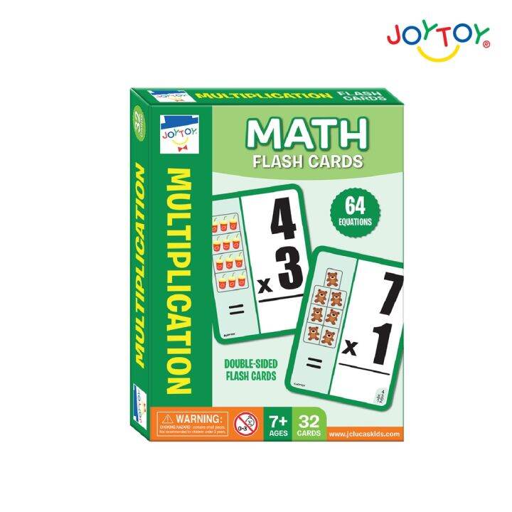 JOYTOY Math Flash Cards - Multiplication | Lazada PH