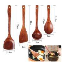 ▤☬ 1 Pc Japanese Style Solid Wood Shovel Durable Non Stick Special Spatula Wooden Shovel Rice Soup Spoon