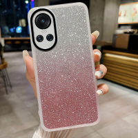 เคสโทรศัพท์ OPPO Reno10 Reno 10 Pro Reno10 Pro+ 5G ลายแวววาวหรูหราพร้อมซิลิโคนใสฟิล์มติดไฟรถเลนส์กล้องถ่ายรูปปลอกอ่อน เคสOPPO Reno10 Pro 5G ใหม่เคสฝาครอบโทรศัพท