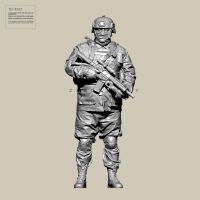 50MM Resin Soldier model kits figure colorless and self-assembled TD-4321