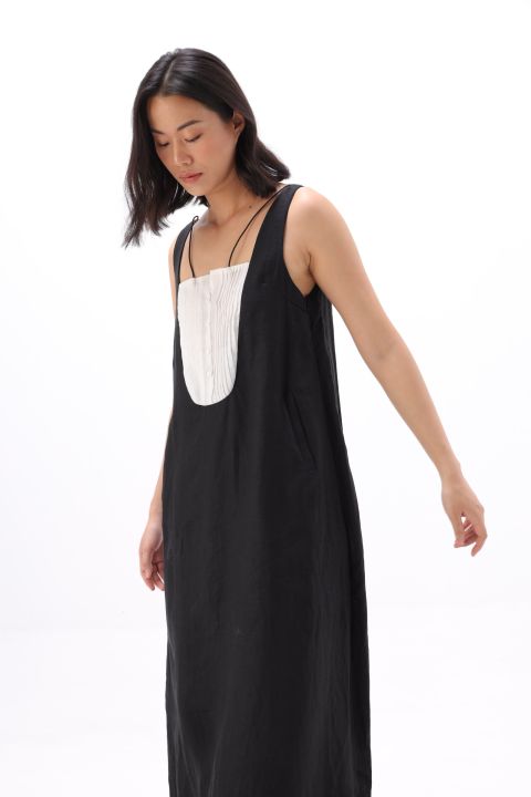 Manh Chiếu Linen Dress - Đầm suông vải lanh | Lazada.vn