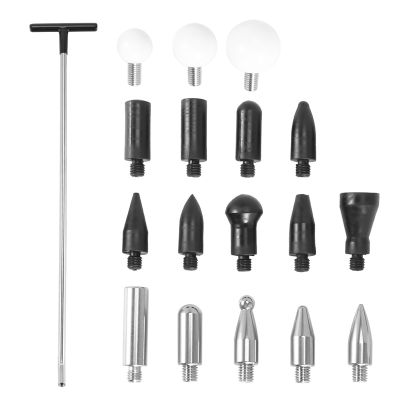 Tools Paintless Dent Repair Newly Design Rods Tools Hook Tools Push Rod with 8 Pcs Tap Down Heads (R1)