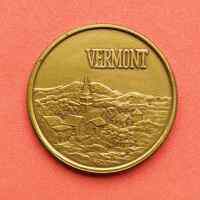 เหรียญที่ระลึก ครบรอบ 200 ปี รัฐเวอร์มอนต์ ประเทศสหรัฐอเมริกา ปี 1997 - OFFICIAL MEDALLION OF THE VERMONT BICENTENNIAL COMMISSION 1777-1977 ขนาด 3.8 เซน พร้อมตลับเดิม