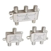 2/3/4 Way Satellite/Antenna/Cable TV Splitter 5-2400MHz F Type Female Jack TV Signal Receiver SP-02 SP-03 SP-04 TV Distributor