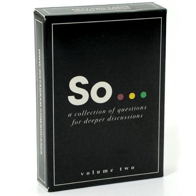 【CW】☞  So Cards Conversation Starter - Questions Card Game for Adults   Families
