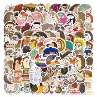 【cw】100 Zhang Cartoon Animal Hedgehog Graffiti Stickers Can Be Decorated Luggage Notebook Waterproof Stickers Hot Wholesale 【hot】