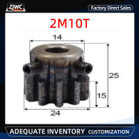 1 ชิ้น Spur Gear pinion 2M 10T 2Mod 10 ฟันฟันขวารู 8 มม. 45 # เหล็กเกียร์หลัก cnc แร็คเกียร์เกียร์-czechao