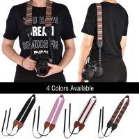 [ราคาถูก]Universal 1 Camera Neck Strap ซม. กว้างผ้าโพลีเอสเตอร์คอบ่าไหล่สายคาดกล้อง