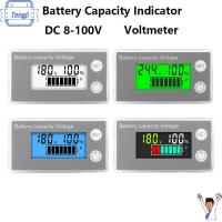 TENGJI DC8-100V ตัวแสดงความจุแบตเตอรี่ จอ LCD แสดงผล ลิเธียม LiFePO4เซลล์ตะกั่วกรด โวลต์มิเตอร์แบบดิจิตอล ของใหม่ มืออาชีพอย่างมืออาชีพ มิเตอร์ไฟฟ้ามิเตอร์