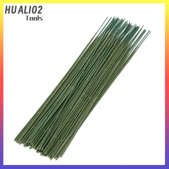huali02-50ชิ้นกิ่งไม้ประดิษฐ์ลวดเหล็กกิ่งไม้ประดิษฐ์ตกแต่งงานประดิษฐ์ทำดอกไม้ประดิษฐ์ตกแต่งงานปาร์ตี