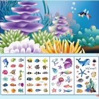 hot【DT】 kinds Temporary Stickers for Kids Cartoon faux tatouage temporaire Disposable Children