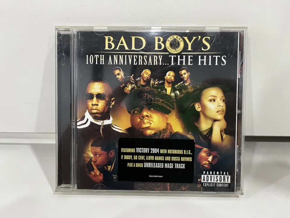 1 CD MUSIC ซีดีเพลงสากล BAD BOY RECORDS BAD BOY'S 10TH ANNIVERSARY