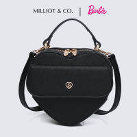 Milliot &amp; Co กระเป๋าหูหิ้ว รูปหัวใจ สไตล์เจ้าหญิง สําหรับตุ๊กตาบาร์บี้