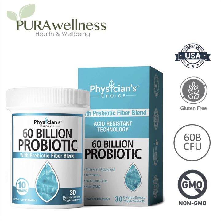 Viên Physician's Choice Probiotics 60 Billion CFU bổ sung 60tỷ lợi