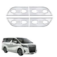 For Toyota Alphard 2015-2020 External Door Handle Bowl Cover Cup Cavity Trim Insert Molding Garnish