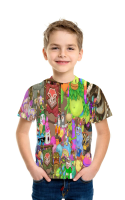 T SHIRT   2023 My Singing Monsters Boys and Girls Short Sleeve T-shirt Cotton 3D Digital Printing Fashion Kids Clothing Casual Tops 13