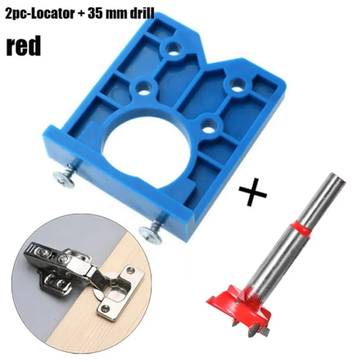 YKS 35mm Hinge Drilling Jig Concealed Guide Hinge Hole Drilling Guide
