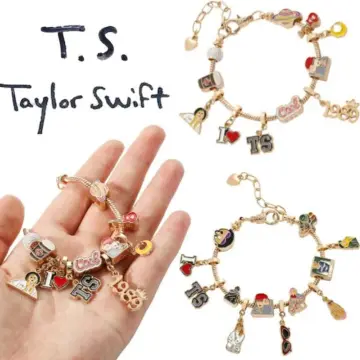 Taylor Summer Clay Beads Set Jewelry Friendship Bracelet Bohemian Layering  Beach 1989 Bracelets Swift Inspired Bracelet Music