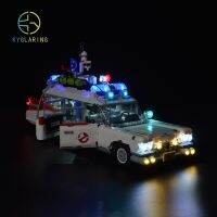 Dengshan61621742 Kyglaring นำของเล่น DIY ชุดการจัดไฟสำหรับผู้สร้าง Ghostbusters 10274 Ecto-1 (ไม่รวมบล็อกตัวต่อ)