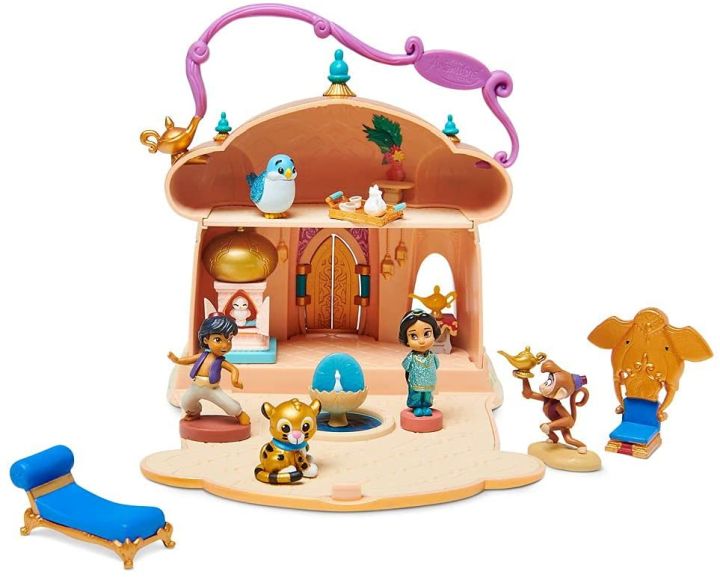 นำเข้า-ชุดของเล่น-disney-animators-collection-littles-jasmine-palace-play-set-ราคา-990-บาท