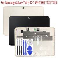 1 Pcs (Checked) For Samsung Galaxy Tab 4 10.1 SM-T530 T531 T535 Back Battery Cover Rear Door Housing Case Replacement Part Tools