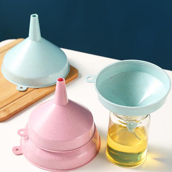 kitchen-funnel-for-oil-filling-bottles-colorful-large-liquid-plastic-funnel-oil-funnel-dispenser-funnel-transfer-easy-to-clean