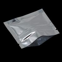 【DT】 hot  100Pcs/lot Silver Reclosable Aluminum Foil Snack Ziplock Package Bag Heat Seal Retails Zip Lock Mylar Foil Packing Pouch
