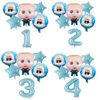 （koko party supplies） BabyAluminium ฟอยล์ BalloonsFigure 1 SetKidsBirthday พรรคบอลลูนตกแต่ง32นิ้วจำนวนลูกโป่งฟอยล์