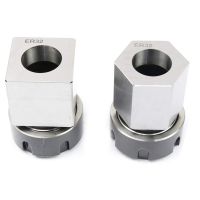 ER32 Collet Chucks Block Set ของ 2 Square และ Hex Workholding Holder สำหรับเครื่องแกะสลักเครื่องกลึง CNC