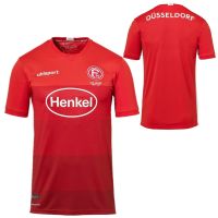 ℗❈ Unpopular football U remember Germany Dusseldorf team player version short-sleeved jersey football game uniform sports T-shirt
