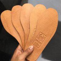 1 Pair Breathable Leather Insoles Women Men Ultra Thin Deodorant Shoes Insole Pads Inserts Absorb Sweat Inner Soles