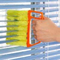 【CC】♧  1pc Microfibre Venetian Dust Cleaner Slats Window cleaning brush air cleaner