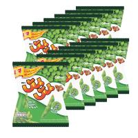 [ส่งฟรี!!!] บันบัน ขนมถั่วลันเตาอบกรอบ รสดั้งเดิม 16 กรัม x 12 ซองCalbee Bun Bun Green Pea Snack Original Flavoured 16 g x 12 Bags