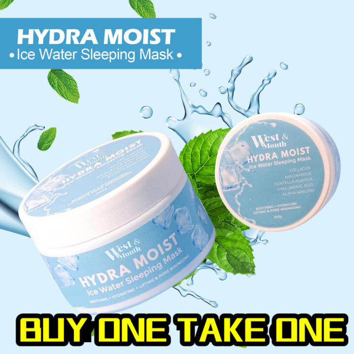 MCY 『BUY 1 TAKE 1』Hydra Moist Sleeping Mask Ice Water Collagen Firming