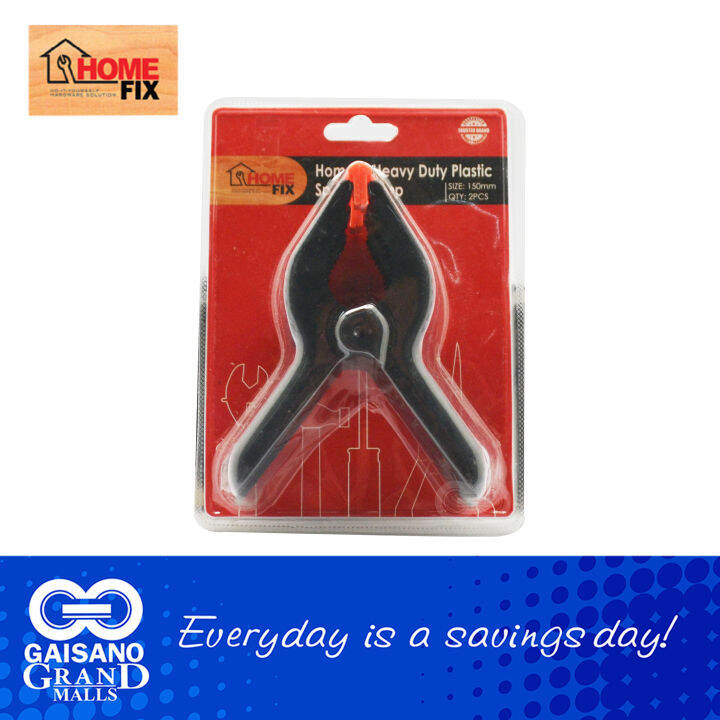 HOMEFIX Heavy Duty Plastic Spring Clamp 227 Gaisano Grand Lazada PH
