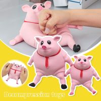 Corinada Cute Pink Pig Antistress Toy Piggy Squeeze T 1000 Stress Relief Animals Gift For Kids Adults