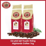 HCMCombo 2 gói Cà phê bột Truyền thống Highland Coffee 1kg