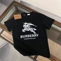 เสื้อยืด Burberry,แบรนด์ถนนคุณภาพสูง,พิมพ์ลายม้าสงครามฤดูร้อนใหม่,สบายๆและเสื้อยืดแฟชั่นพร้อมคอกลมและแขนสั้นสำหรับผู้ชายและผู้หญิง