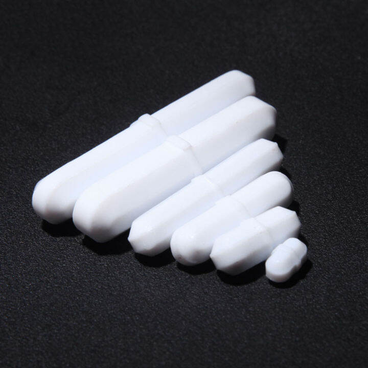 Type-B 3-10mm OD X 6-100mm Length Magnetic Stirrer Bar PTFE Mixer Stir ...