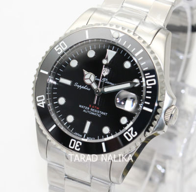 นาฬิกา Olym pianus Automatic submariner sapphire 899831AG2-423 king size