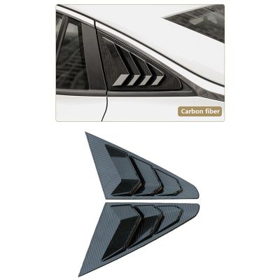 สำหรับ All New MG5 Louvers 21 MG5 หน้าต่างด้านหลังขนาดเล็กดัดแปลงพิเศษ Mustang หน้าต่างด้านหลังสามเหลี่ยมตกแต่ง