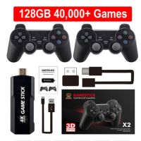 คอนโซล Joypad สำหรับจอสัมผัสวิดีโอ GD10 Gxal46093พร้อมตัวควบคุม TV 50 Emulators 40000เกมสำหรับ PS1/N64/DC