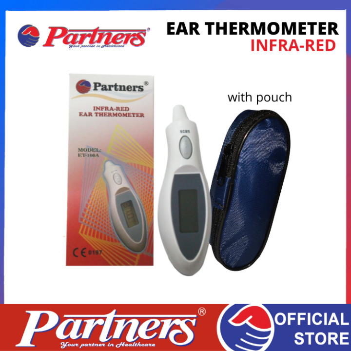 Partners Ear Thermometer (InfraRed) Model ET100A Lazada PH