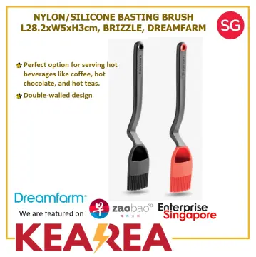 Dreamfarm Brizzle Silicone Basting Brush (Red)