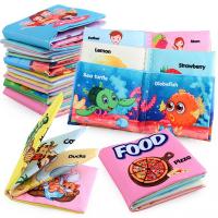 Baby Book Soft Cloth Books Toddler Newborn Early Learning Develop Cognize Reading Puzzle Book Toys Infant Quiet Book For Kids