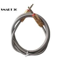 Spring Male to Male Pair Recording Cable 3.5 Car AUX Car Audio Cable Audio Cable Metal Connection Cable 3.5mm Audio Cable Cables