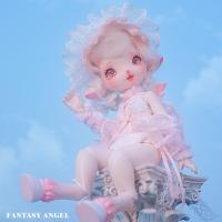 【YF】 JOYBJD 1/6 Faun Fantasy Small Cute 25cm Sheep BJD with Magnet Wing and Tail Resin Ball Jointed Dolls